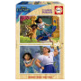 puzzles 2 X 50 pcs Encanto en bois