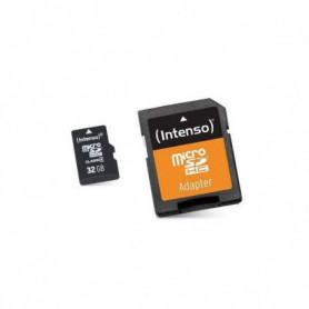 Carte Mémoire Micro SD avec Adaptateur INTENSO 3413480 32 GB Cours 10 18,99 €