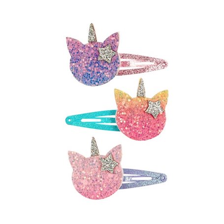 Barrettes Jula - chat - 3 pcs