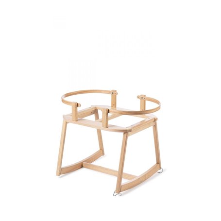 Pied pour Moses Basket en bois naturel