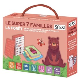 Valisette jeux de 7 familles la foret avec activites