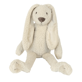 Lapin calin Richie 38 cm  en tissu  recycle