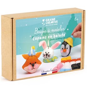 Kit bougies a modeler - Animaux hiver