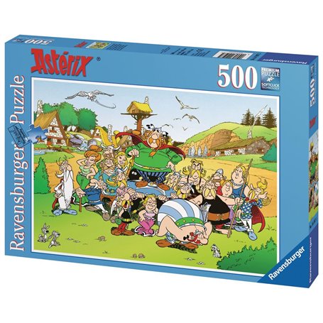 Puzzle asterix au village
