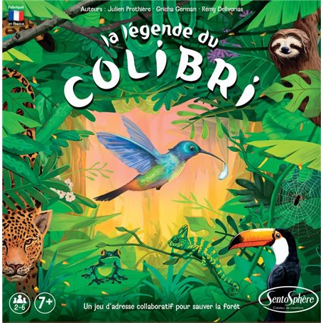 La legende du colibri jeu familial