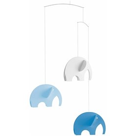 Flensted Mobiles Olephants Bleu