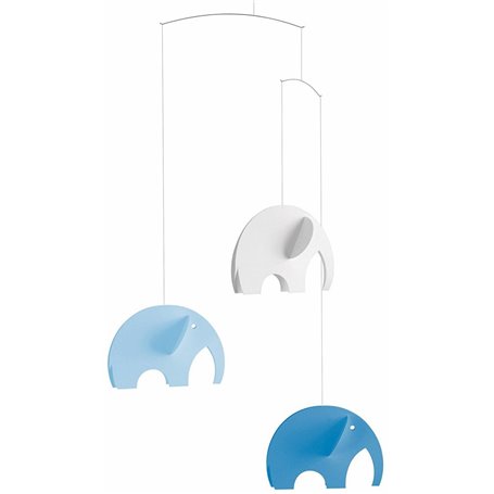 Flensted Mobiles Olephants Bleu