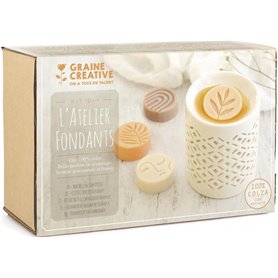 Coffret Diy L'atelier fondants a bougie hiver