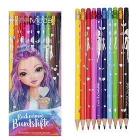 Crayons de couleur gommables TOPModel