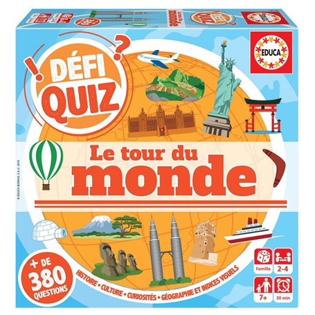 Defi quiz - Le tour du monde