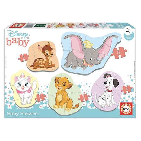 Baby Puzzles Disney Animals 2 a partir de 24 mois