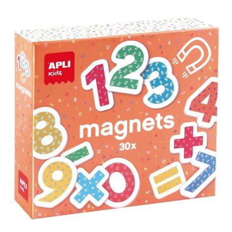 Magnets chiffres 30 pcs - boite