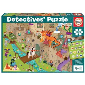 50 pcs Detective puzzle Le Chateau