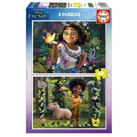 Puzzle 2 x 48 - Encanto Disney