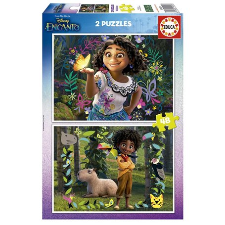 Puzzle 2 x 48 - Encanto Disney