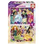 Puzzle 2 x 48 - Princesses disney