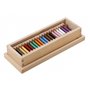 Deuxième coffret avec planches en couleurs - jeu Montessori