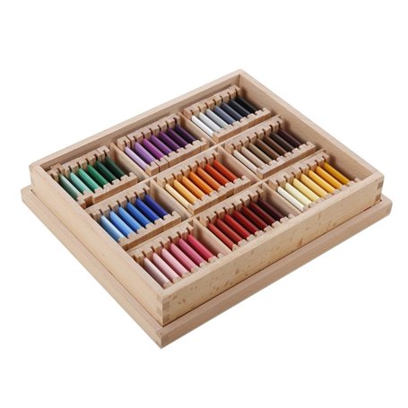 Apprendre les couleurs - jeu Montessori