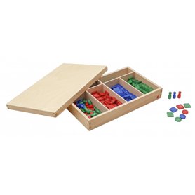 Jeu d'apprentissage - Jeu de timbres - jeu Montessori