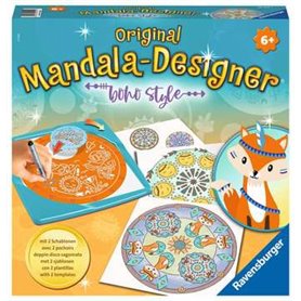 Ravensburger Midi Mandala-Designer Boho Style Kit d'images à colorier