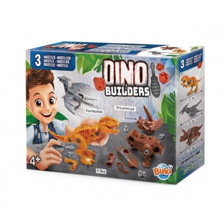 Dinos a assembler - Coffret avec 3 dinosaures