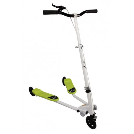 213 Street Trottinette trike 3 roues 125mm Blanc Vert