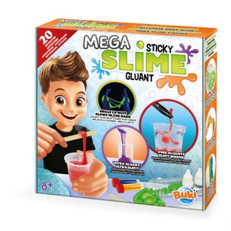 Mega Slime gluant experiences