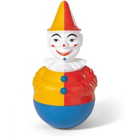 Rolly jeu d'éveil clown culbuto