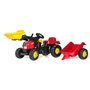 Rolly Toys Tracteur a Pedales rollyKid-X + remorque