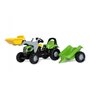 Rolly Toys Tracteur a pedales + remorque rollyKid Deutz-Fahr 5115 G TB