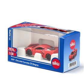 Siku Chevrolet Corvette Stingray Modèle de voiture de sport Pré-assemblé 1:50