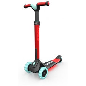 BERG Nexo trottinette pliable Rouge-Roues LED et plateau lumineux