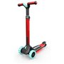 BERG Nexo trottinette pliable Rouge-Roues LED et plateau lumineux