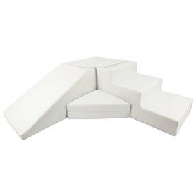 Set de 4 blocs en mousse pour le jeu blanc