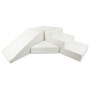 Set de 4 blocs en mousse pour le jeu blanc