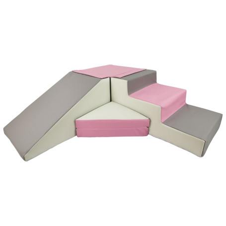 Set de 4 blocs en mousse pour le jeu blanc