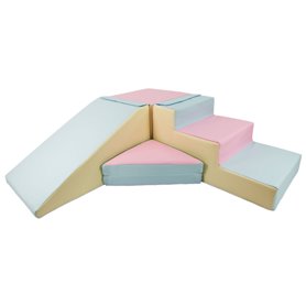 Set de 4 blocs en mousse pour le jeu rose