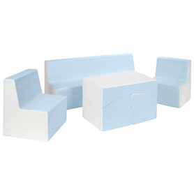 Ensemble de fauteuils chambre enfant blanc