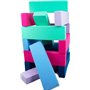 Set Jenga est compose de 15 grands blocs en mousse multicolor