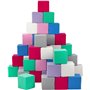 Pyramide - lot de 45 grand blocs - blanc