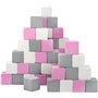 Pyramide - lot de 45 grand blocs - blanc