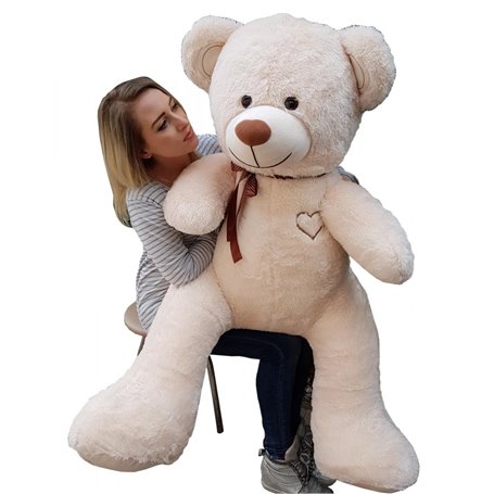 Nounours en peluche énorme Teddy Bear 75+85