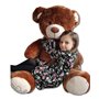 Nounours en peluche énorme Teddy Bear 75+85 marron