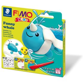 Kit Fimo Kids Funny Whale - baleine