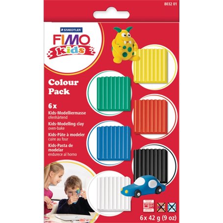 Fimo Kids 6 Pains de couleur