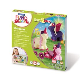 Kit de jeux de modelage Fimo KIDS Licorne