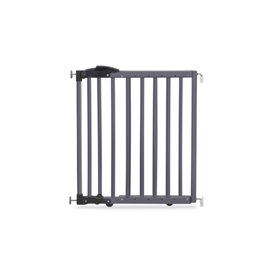 Barrière de porte à fixer par pression 68 a 102 cm Couleur Gris