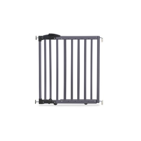 Barrière de porte à fixer par pression 68 a 102 cm Couleur Gris