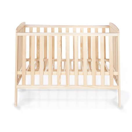 Lit Monkey style scandinave120x60cm bois naturel