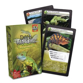 Defis Nature Reptiles jeu de cartes